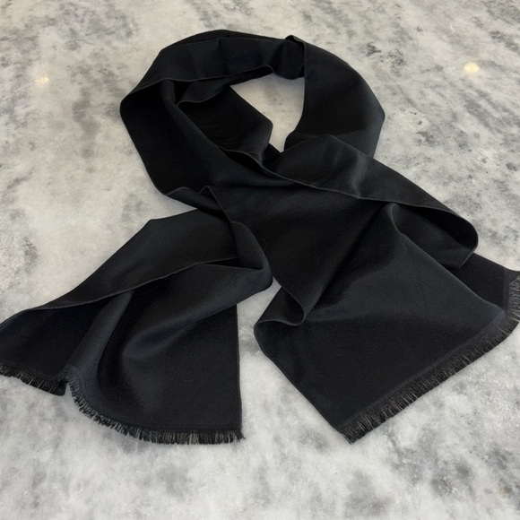 Cashmere Scarf - Black - Unisex